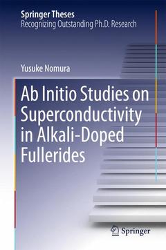 Couverture de l’ouvrage Ab Initio Studies on Superconductivity in Alkali-Doped Fullerides