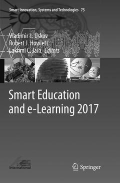 Couverture de l’ouvrage Smart Education and e-Learning 2017