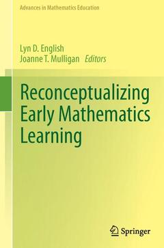 Couverture de l’ouvrage Reconceptualizing Early Mathematics Learning