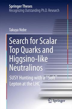 Couverture de l’ouvrage Search for Scalar Top Quarks and Higgsino-Like Neutralinos