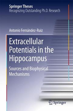 Couverture de l’ouvrage Extracellular Potentials in the Hippocampus