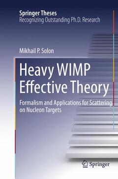 Couverture de l’ouvrage Heavy WIMP Effective Theory