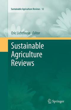 Couverture de l’ouvrage Sustainable Agriculture Reviews