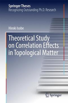 Couverture de l’ouvrage Theoretical Study on Correlation Effects in Topological Matter