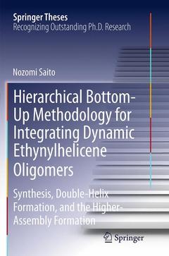 Cover of the book Hierarchical Bottom-Up Methodology for Integrating Dynamic Ethynylhelicene Oligomers