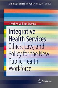 Couverture de l’ouvrage Integrative Health Services