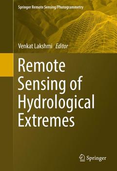 Cover of the book Remote Sensing of Hydrological Extremes