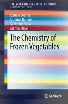 Couverture de l’ouvrage The Chemistry of Frozen Vegetables