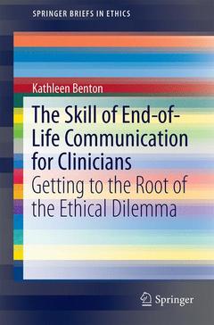 Cover of the book The Skill of End-of-Life Communication for Clinicians