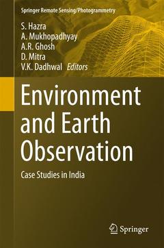 Couverture de l’ouvrage Environment and Earth Observation