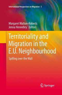 Couverture de l’ouvrage Territoriality and Migration in the E.U. Neighbourhood