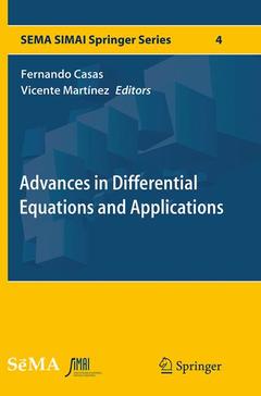 Couverture de l’ouvrage Advances in Differential Equations and Applications