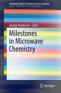 Cover of the book Milestones in Microwave Chemistry