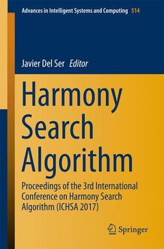 Couverture de l’ouvrage Harmony Search Algorithm