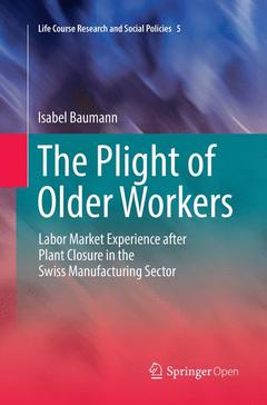 Couverture de l’ouvrage The Plight of Older Workers