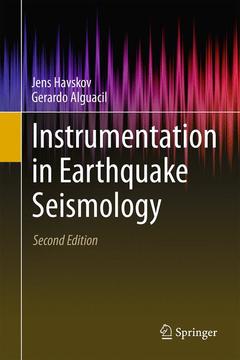 Couverture de l’ouvrage Instrumentation in Earthquake Seismology
