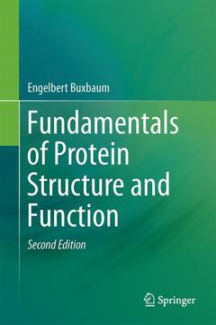 Couverture de l’ouvrage Fundamentals of Protein Structure and Function