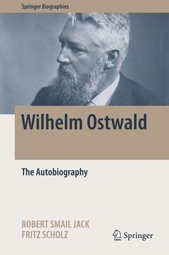 Couverture de l’ouvrage Wilhelm Ostwald
