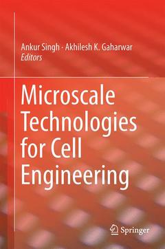 Couverture de l’ouvrage Microscale Technologies for Cell Engineering