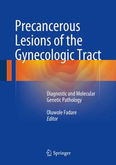 Couverture de l’ouvrage Precancerous Lesions of the Gynecologic Tract