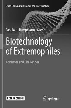 Couverture de l’ouvrage Biotechnology of Extremophiles:
