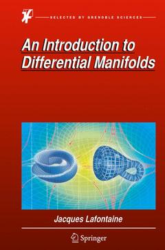 Couverture de l’ouvrage An Introduction to Differential Manifolds