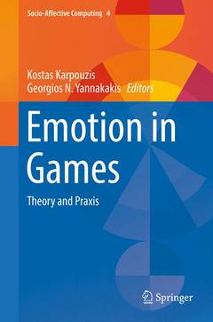 Couverture de l’ouvrage Emotion in Games