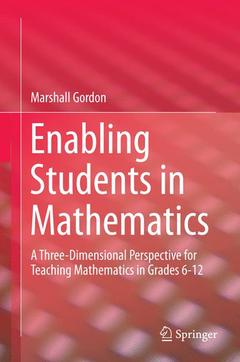 Couverture de l’ouvrage Enabling Students in Mathematics