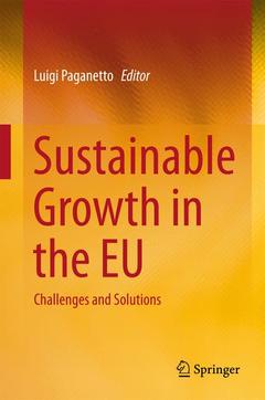 Couverture de l’ouvrage Sustainable Growth in the EU