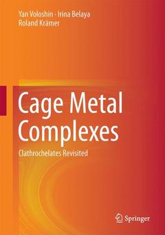 Couverture de l’ouvrage Cage Metal Complexes