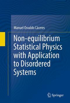 Cover of the book Non-equilibrium Statistical Physics with Application to Disordered Systems