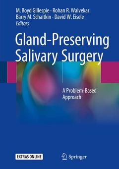 Couverture de l’ouvrage Gland-Preserving Salivary Surgery