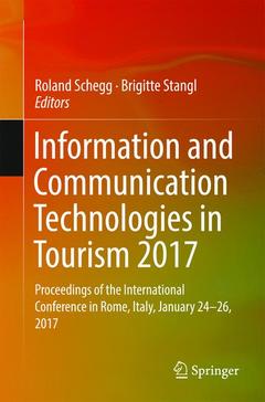 Couverture de l’ouvrage Information and Communication Technologies in Tourism 2017