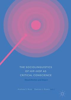 Cover of the book The Sociolinguistics of Hip-hop as Critical Conscience