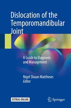 Couverture de l’ouvrage Dislocation of the Temporomandibular Joint