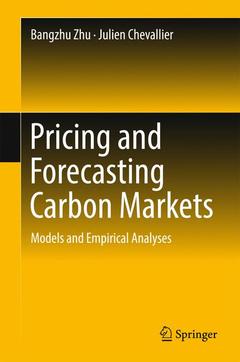 Couverture de l’ouvrage Pricing and Forecasting Carbon Markets