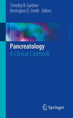 Cover of the book Pancreatology