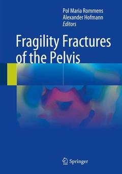 Couverture de l’ouvrage Fragility Fractures of the Pelvis