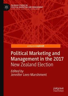 Cover of the book Political Marketing and Management in the 2017 New Zealand Election