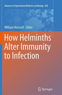 Couverture de l’ouvrage How Helminths Alter Immunity to Infection