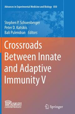 Couverture de l’ouvrage Crossroads Between Innate and Adaptive Immunity V