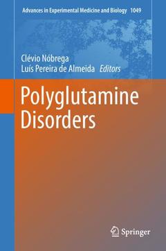 Couverture de l’ouvrage Polyglutamine Disorders
