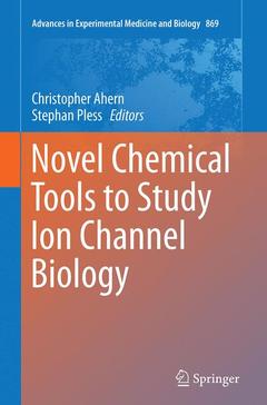 Couverture de l’ouvrage Novel Chemical Tools to Study Ion Channel Biology