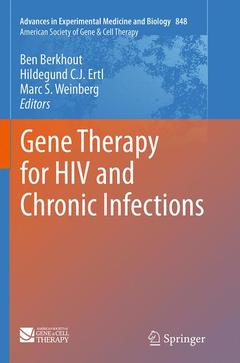 Couverture de l’ouvrage Gene Therapy for HIV and Chronic Infections