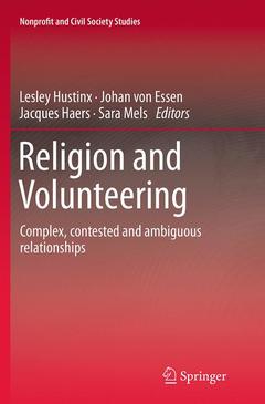 Couverture de l’ouvrage Religion and Volunteering