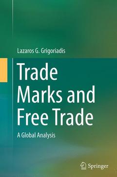 Couverture de l’ouvrage Trade Marks and Free Trade