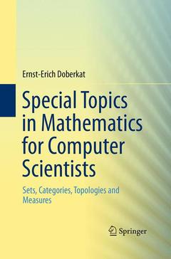 Couverture de l’ouvrage Special Topics in Mathematics for Computer Scientists