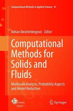Couverture de l’ouvrage Computational Methods for Solids and Fluids
