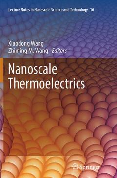 Couverture de l’ouvrage Nanoscale Thermoelectrics