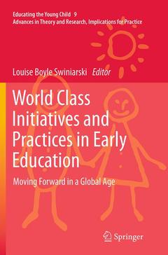Couverture de l’ouvrage World Class Initiatives and Practices in Early Education